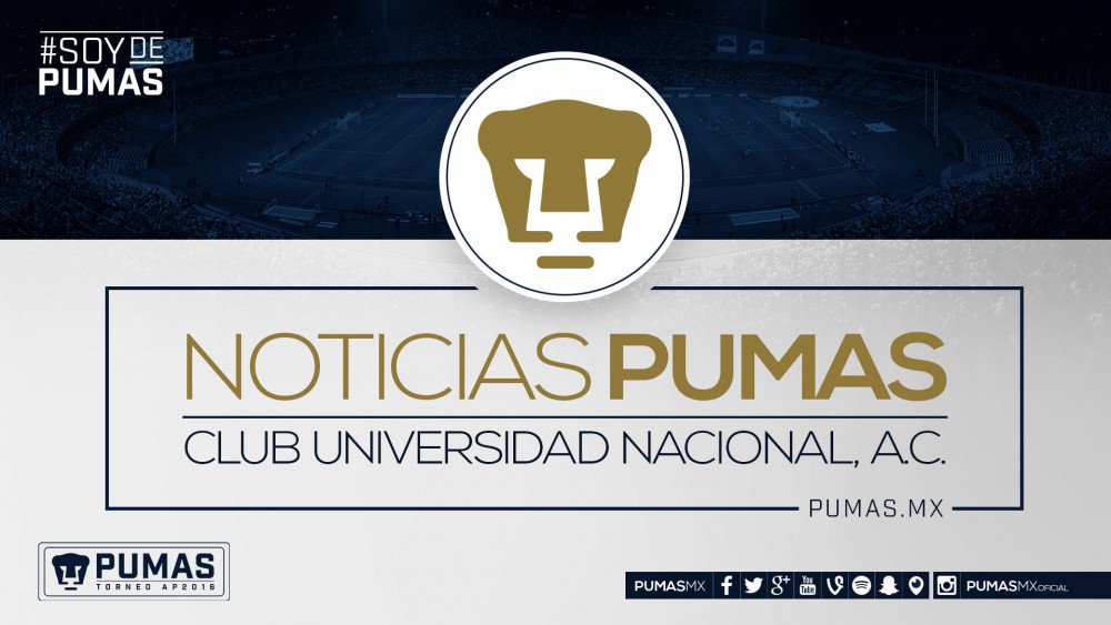 PUMAS on Twitter: "El Club Universidad Nacional informa. #SoyDePumas ...