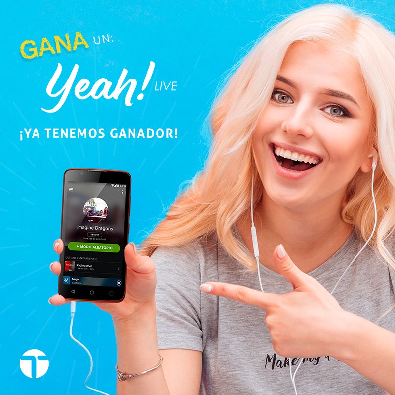 Ti_movi's tweet photo. ¡Ya tenemos ganador! El día de mañana daremos a conocer el ganador del smartphone #YeahLive, ¡muchas gracias a todos por haber participado! https://t.co/PwKteMktgK