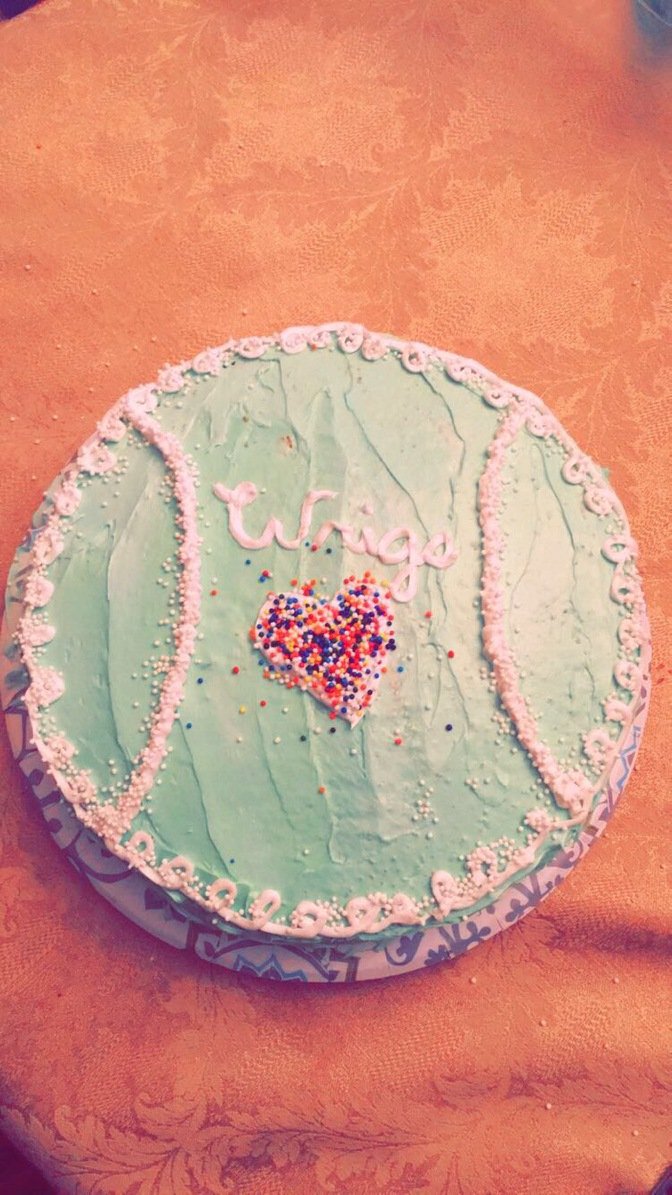 Just made a little something for our wonderful coach♡