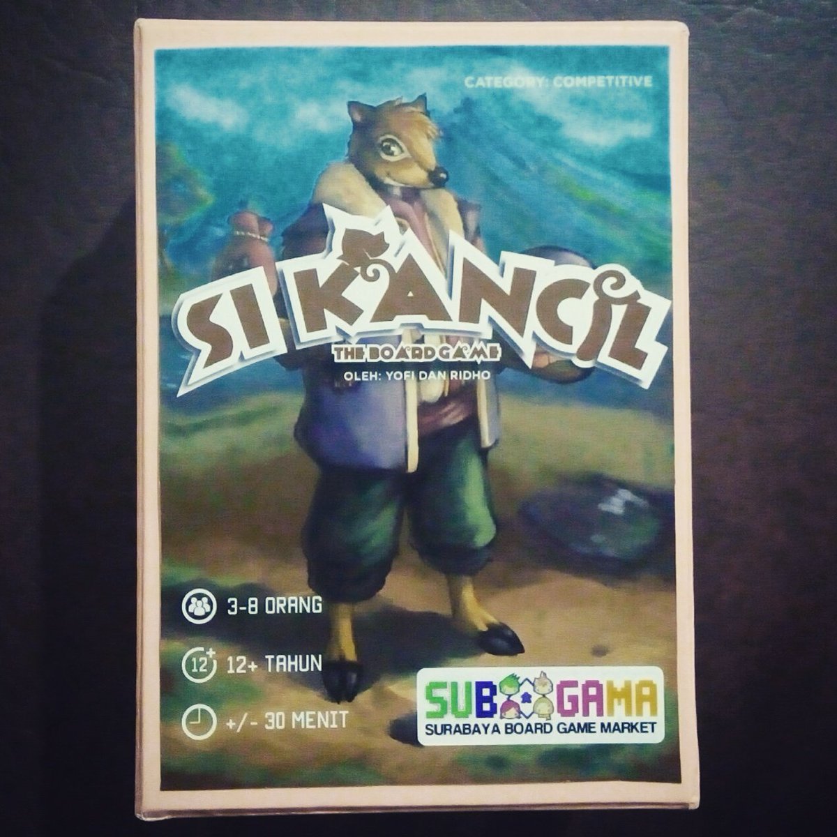 subogama's tweet photo. Prototype boardgame si kancil #subogama #subogama2016 #boardgame #tabletopgames #indiegames #surabaya @BekrafID @Adhicipta @CiputraWorldSby https://t.co/Gnn17MnLOI