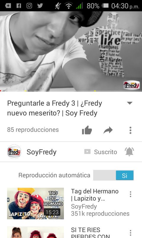 aaleexaa23's tweet photo. Amo tus vídeos @lapizito123 #SoyFredy 😍😍😍😻😻😎💖💙 https://t.co/F5zrE70Qco