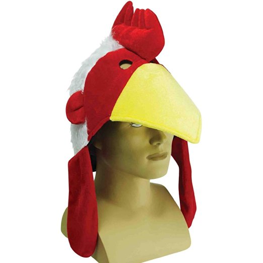 _chckns_'s tweet photo. Still looking for that easy, last minute #halloween costume? Try a #chicken hat! https://t.co/i72JcQbLLx https://t.co/m8USlxnzRH