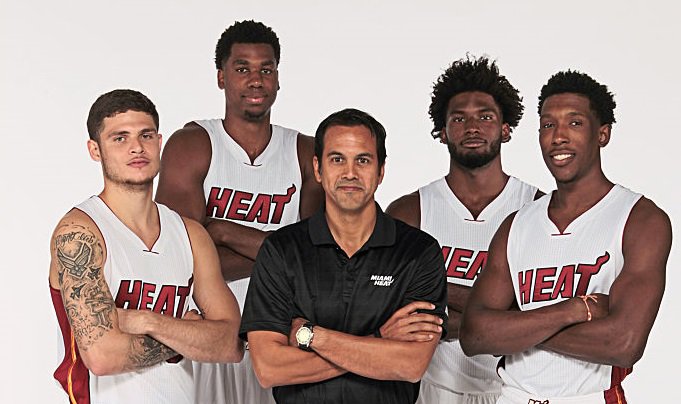 NBA's tweet photo. Heat ready to bounce back from summer of roster change (via @daldridgetnt): https://t.co/y2gXv0h11p https://t.co/qzkV0XoDrV