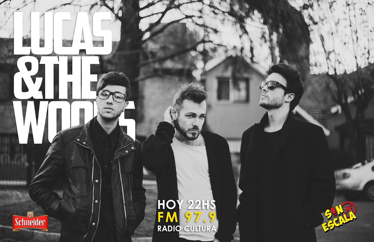 SinEscalaOk's tweet photo. Esta noche 22hs por FM 97.9 con @LucasWoodsMusic o en este link: https://t.co/LFYgE34Kbc https://t.co/S1rrJ4zM7F