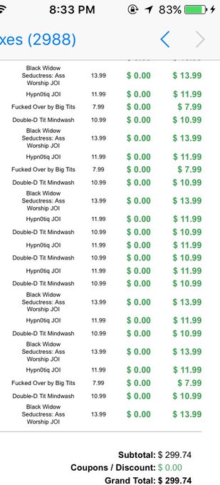 Uh huh. https://t.co/WaUPrljjGN<a href="/tag/findom"class="tags"><span>#findom</span></a><a href="/tag/walletrape"class="tags"><span>#walletrape</span></a>