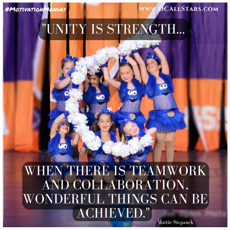 OCAllStars_'s tweet photo. Teamwork makes the dream work!

#MotivationMonday #dailyinspiration #quote #teamwork #tinypom https://t.co/mTRKiVcgF5