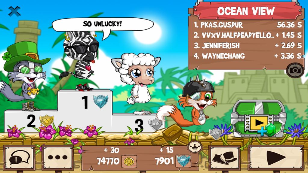 THEGuzdur's tweet photo. Get on my level, son! #funrun2 #halfdeadyellow #jenniferish #waynechang https://t.co/QaOSyEJh5k