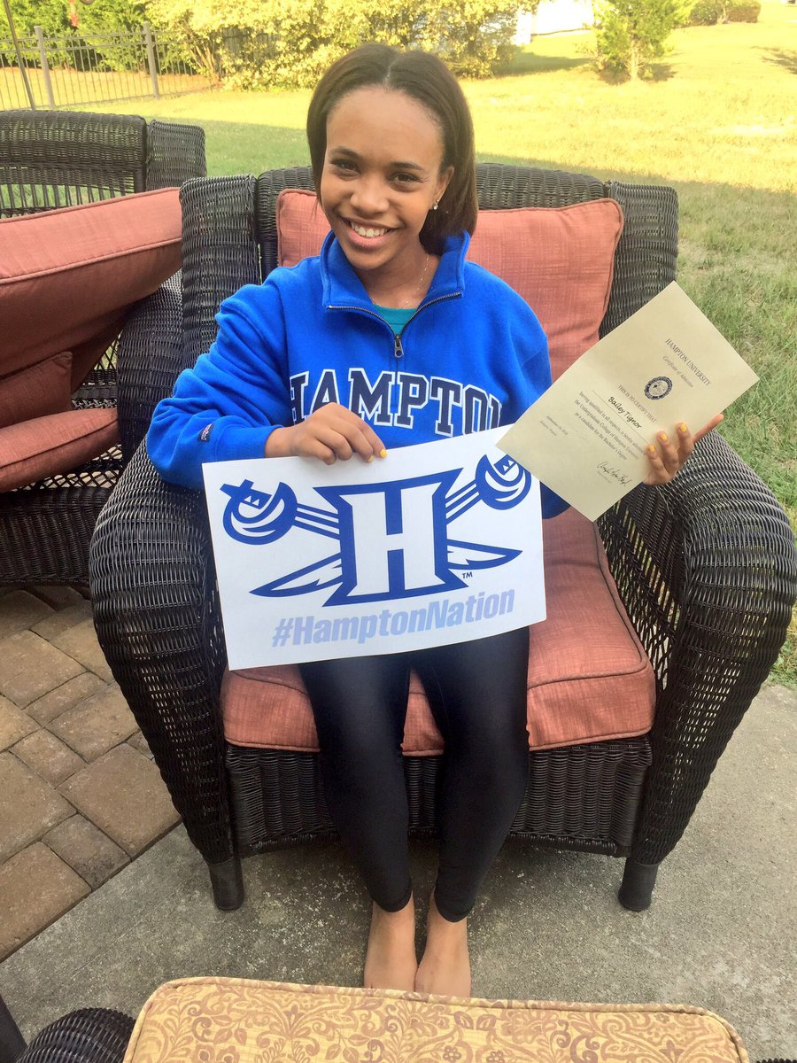 bailoooo's tweet image. had to bring this accomplishment to my new page 💙⚓️ #HamptonU21 #HU21