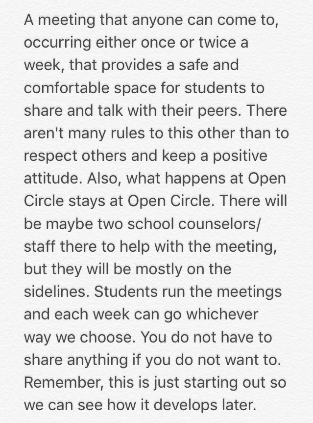 BHS Open Circle tweet media