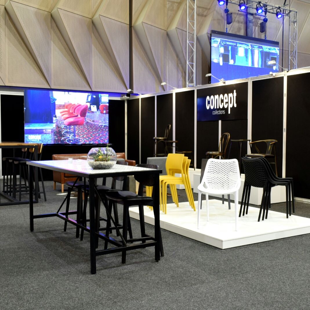 concept_au's tweet photo. Visit us today at the 2016 SA Hospitality Show. Josie will be on stage at 1pm to discuss style trends for the hospitality industry. #ahasa https://t.co/lsKQKK5VUr