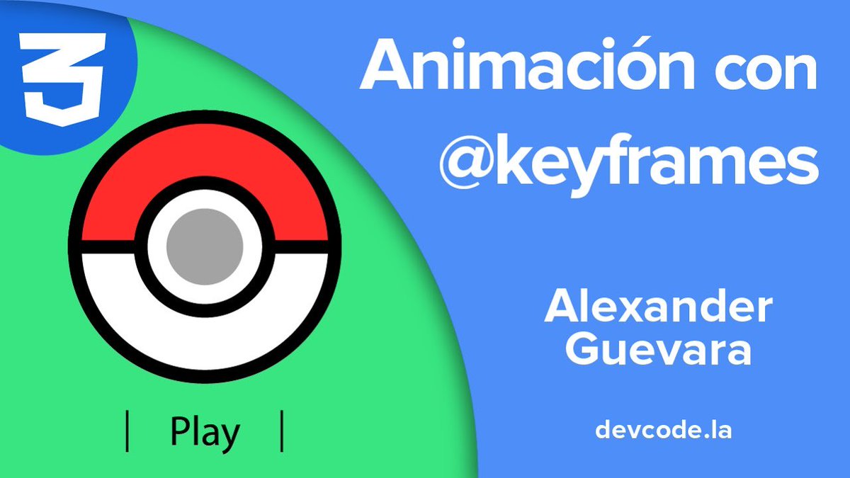 kusillus's tweet image. Animando una #pokeball con keyframe #devcode youtube.com/watch?v=EGjoYf…
