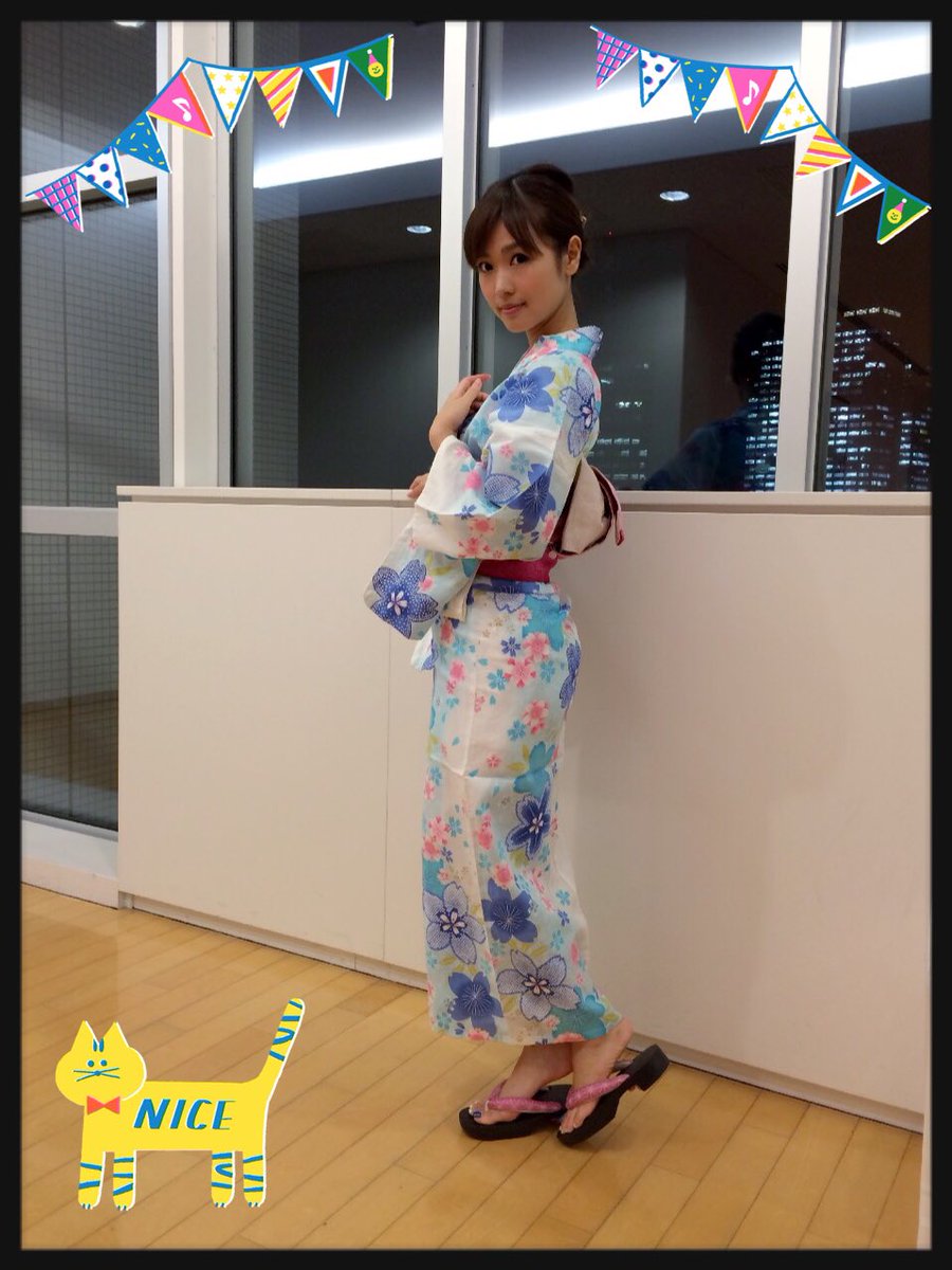 渕上舞 声優 今年は浴衣に袖を通すことが出来て良かった 案外 仕事でも着る機会ないのよ私 Torima Qr Agqr
