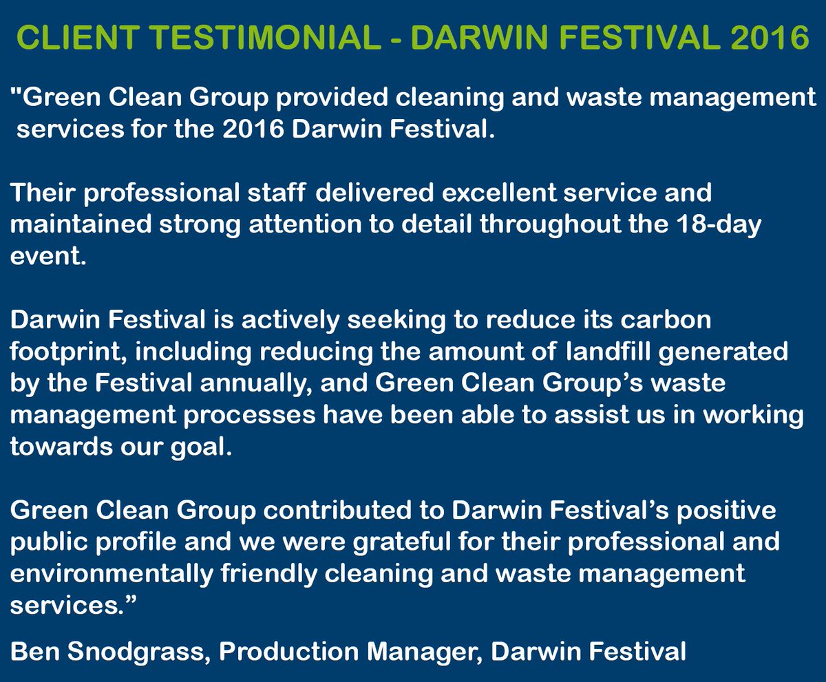 Adelaide Green Clean tweet media