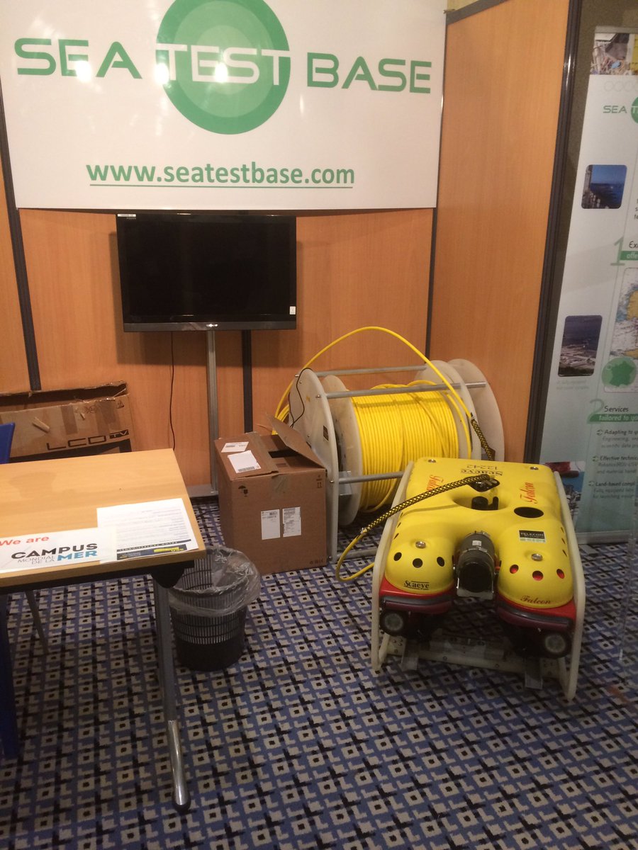 f_maussang's tweet photo. @TelecomBretagne ROV is at #SeaTech2016 Visit #SeaTestBase booth ! https://t.co/BGMeDWQ7SM