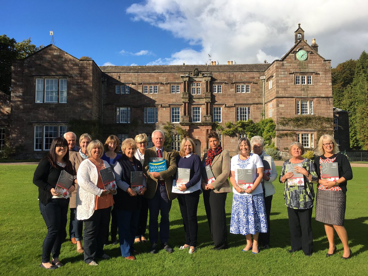 Browsholme's tweet photo. Fabulous day's training with @WTExcellence yesterday. @visitEngland @MarketingLancs #CustomerService #ExceedingVisitorExpectations https://t.co/VoGtmm3AC4