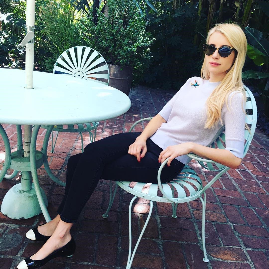 Dressr's tweet photo. This @elizandjames sweater is the answer to our #transitionaldressing prayers: https://t.co/3A9CVabKIo https://t.co/3YJNRGXGjo