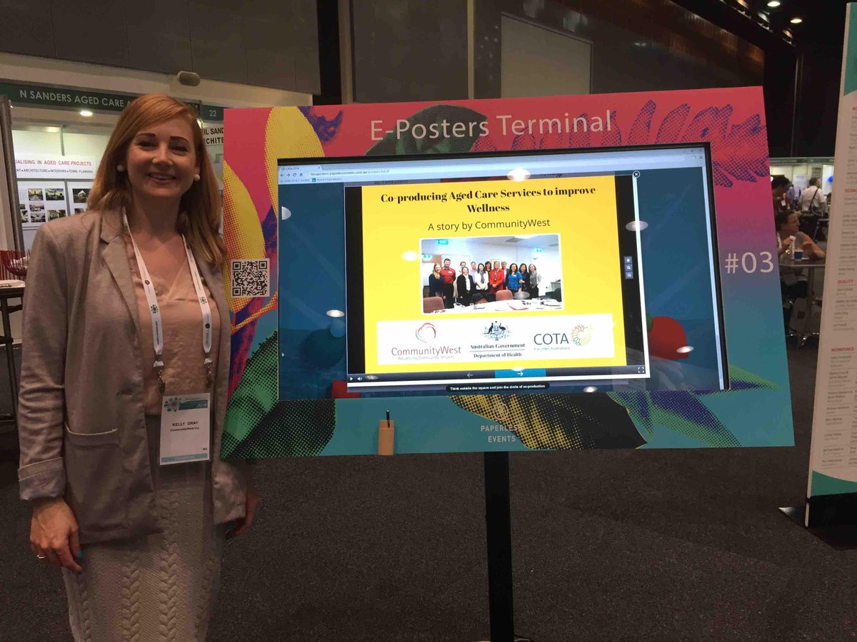 CommunityWestWA's tweet photo. Dont forget to check out our e-poster at #LASA2016 on #coproduction and #stepforwardtogether https://t.co/PmFW7Q7sGl