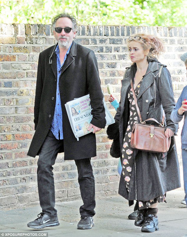 Daily Mail Celebrity on Twitter: "Helena Bonham Carter and ex Tim spotted on family walk children https://t.co/6jGuOqcZ0S https://t.co/OdtBBhz4Y4" / Twitter