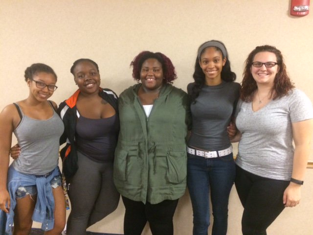 CALUIRHC's tweet photo. IRHC members and all CalU students meet your new IRHC e-board! Kiana, Rishona, Chantel, Janay, &amp; Megan! #CalU #IRHC https://t.co/yo5hrjgHO2