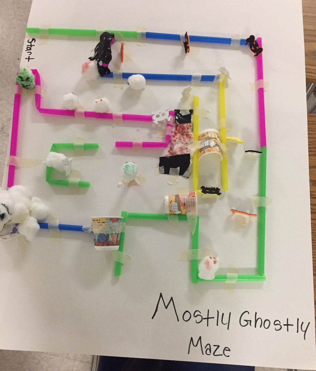 challenge4SC's tweet image. Another cool creation from our 7th graders today. #STEM