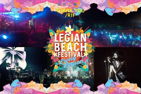 Thank you /RIF for heating up the crowd at Legian Beach Festival 2016!
