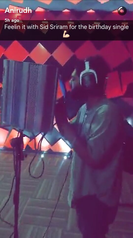 Anirudh Fp On Twitter Anirudhofficial Now At Chennai Creating