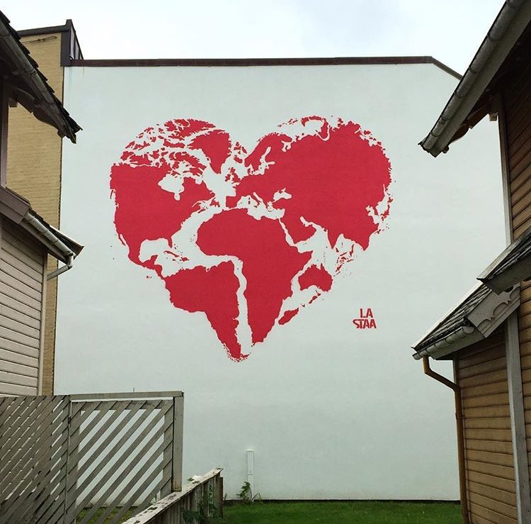 Street Art 'One' by La Staa in Stavanger Norway   

#art #mural #graffiti #streetart