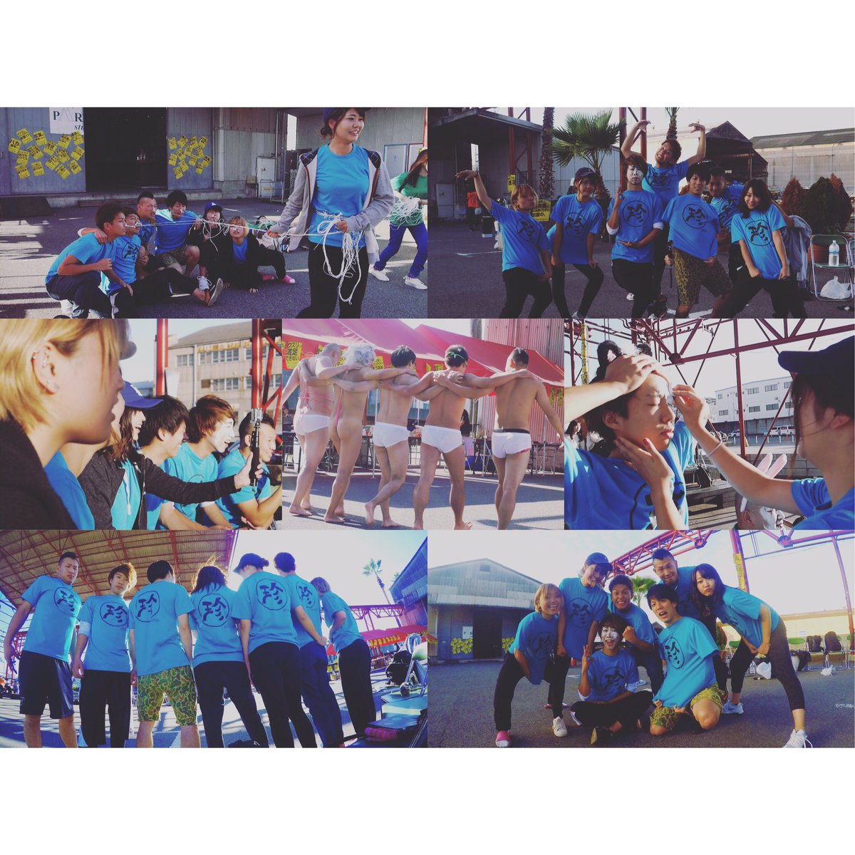 0727_ren's tweet image. 昨日は大阪市のとあるビルで開かれた「珍動会」に参加してきました！！！
1位のチームには旅行券1万円分もらえるとのことでしたが、ぼくたちは2位でした👼🏻
ふざけた競技ばっかりでしたが、💩味のカレー食い競争では食べる前に吐いてしまいました🤗
#珍動会