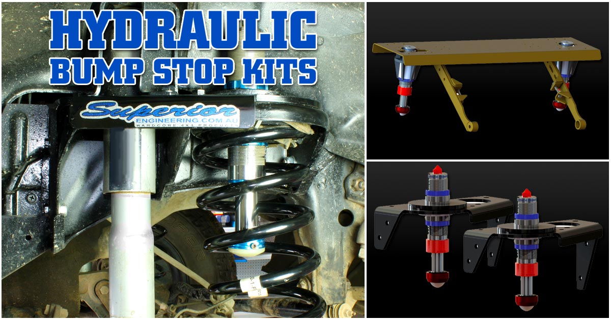 superior4x4's tweet photo. Hydraulic Bump Stop Kits Tech Talk! Why #bumpstops play a crucial role in protecting your #4WD #shocks #suspension https://t.co/MsToHVGEQG https://t.co/7Mu4cZBKJb