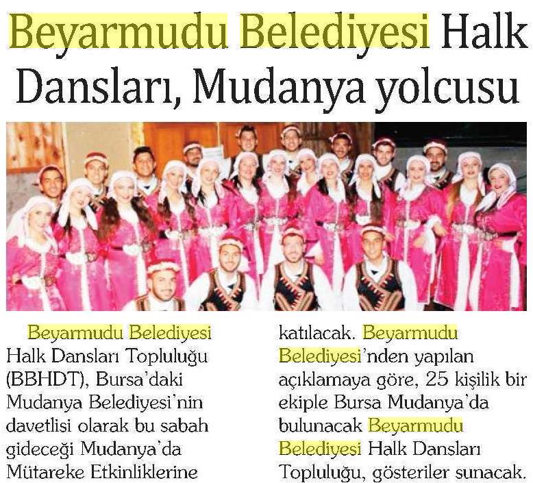 BeyarmuduB's tweet photo. Beyarmudu Belediyesi Halk Dansları Topluluğu (BBHDT), Bursa/Mudanya'ya yolcusu https://t.co/MSYrvCTgnj