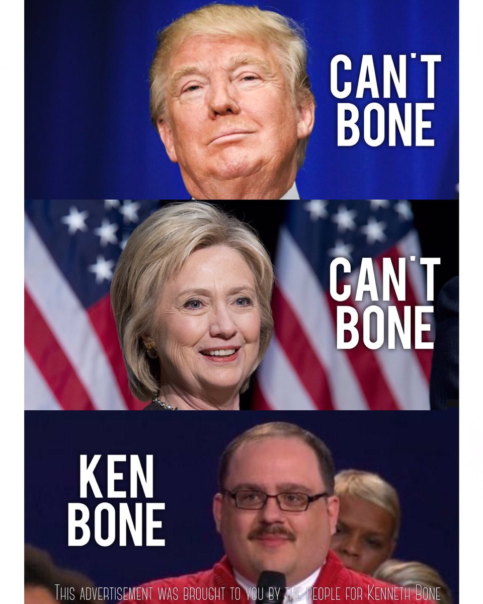 ShareThisVibe's tweet photo. Kenneth Bone for President
#KennethBone2016
#KenBone
#NeverTrump
#NeverHillary https://t.co/zS0Y5JBRs0