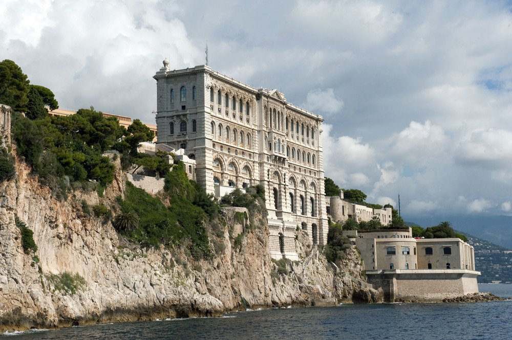 PosiMonaco's tweet photo. Built on the side of the mythical Rock of #Monaco, the #OceanographicMuseum has been watching over the #oceans for over a century. https://t.co/MXsyzEk78A