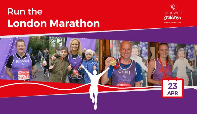 If you didn't get a place in the #LondonMarathon apply for one of our charity places! caudwellchildren.com/londonmarathon