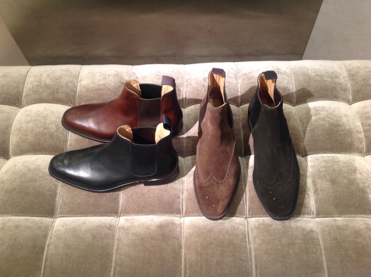 2極タイプ バーニーズ NY サイドゴアブーツ BARNEYS NEW YORK US 8