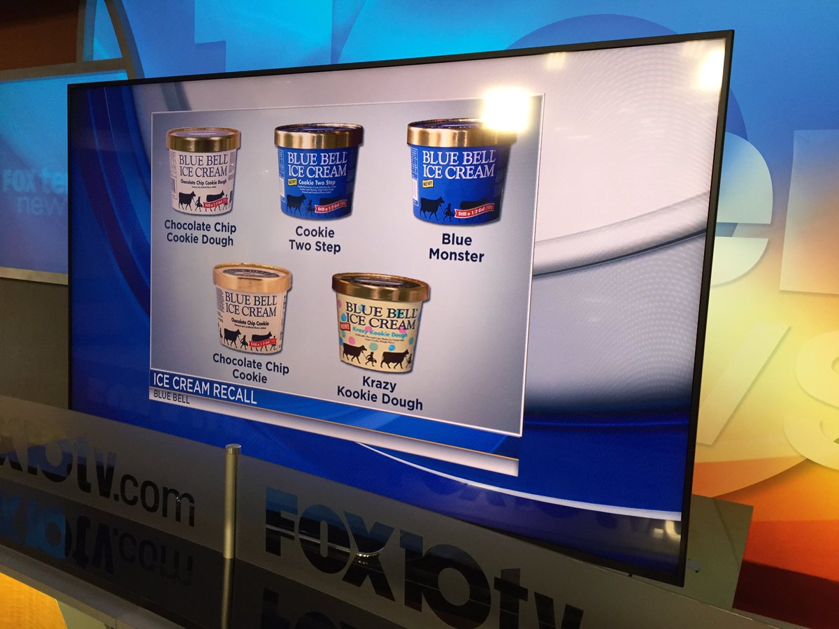Recalls Blue Bell (listeria), Nestle (listeria), Turkey Hill