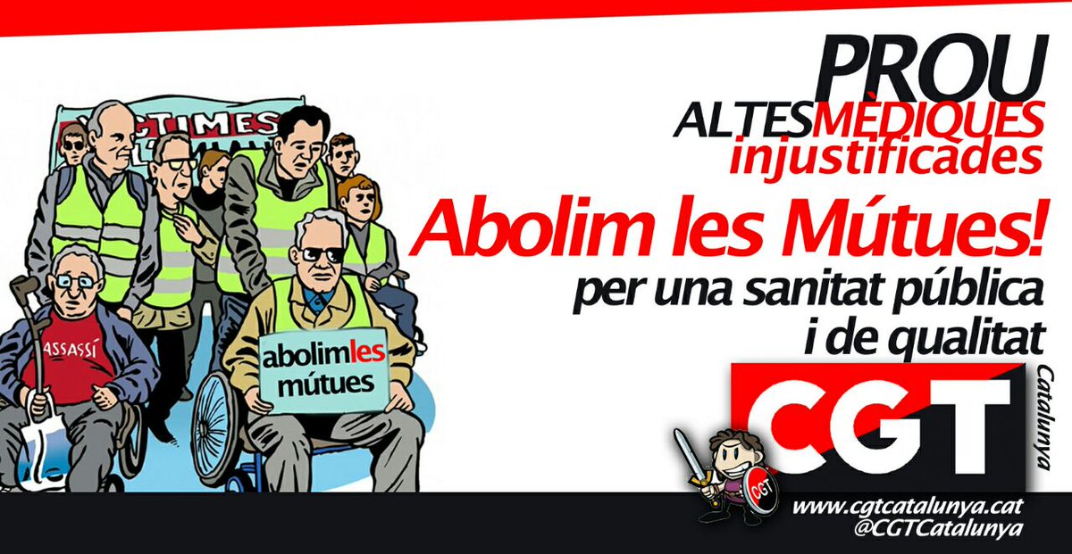 Salut_Lab_CGT's tweet photo. Comunicat @CGTCatalunya amb les reivindicacions per reunió avui amb conseller Comin.
Continua #pressingICAM!
https://t.co/emws18e49z https://t.co/NZnCocCKlv