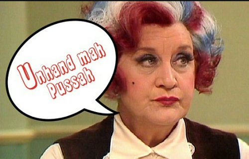 EmmaleaT's tweet photo. #UnlikelyThingsToGrab
Mrs. Slocombes pussy https://t.co/gJKVSI3NuY