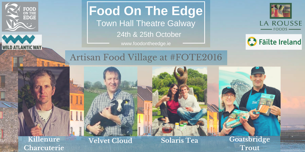 A locavore's paradise - the Artisan Food Village at @FoodOnTheEdge #FOTE2016 #localfood #irishfoodproducers #thefutureoffood