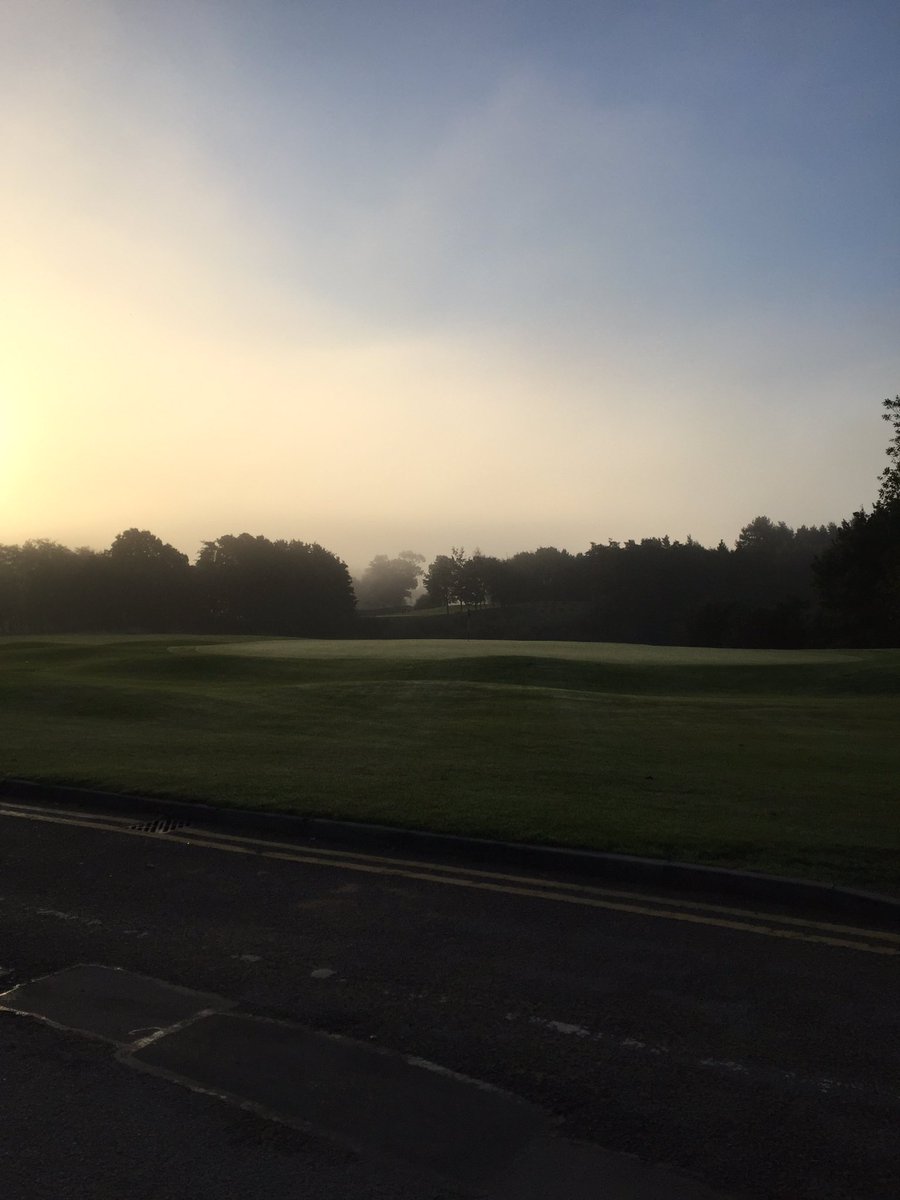 The day is dawning on the second Arden masters #foagolf #golf #whosready
