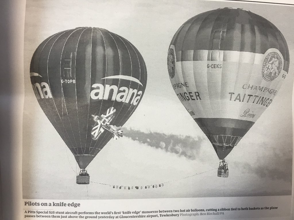 TiptreeBalloon's tweet photo. In today, Guardian. Pete Dalby in the limelight again? https://t.co/7k9nKRxRNh