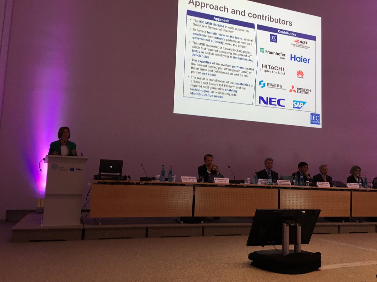 DiaaTera's tweet image. &apos;Platform of platforms&apos; ? Interesting speech at the MSB IEC conference @RueckertTanja #SAPIOT #IOT