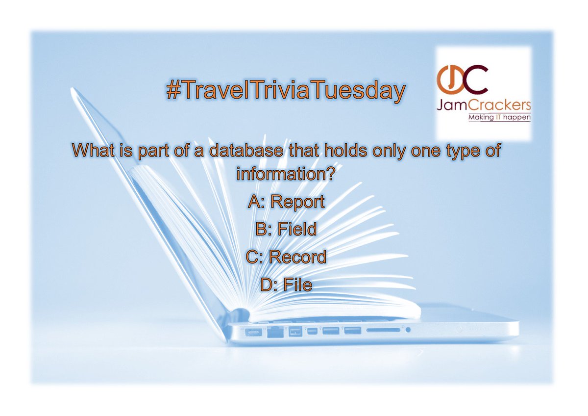 JamCrackersUK's tweet image. Good morning welcome to #TechTriviaTuesday