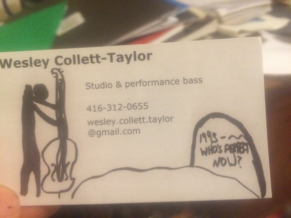 WesleyColletT's tweet photo. That last #spacebass photo I posted is what I ended up using on my business cards. #humberblitz #branding #icantfeelmyspaceface https://t.co/BFnXKu8zKN