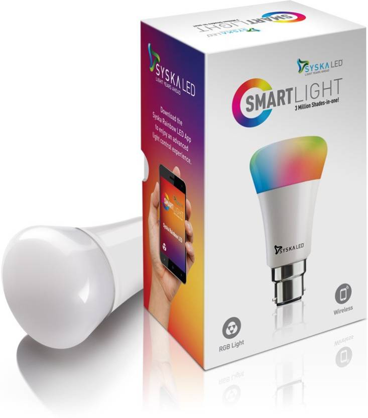 Freeecoupon's tweet photo. #DealOfTheDay : #Syska White 7W #Smartlight #RainbowLED #SmartBulb just at Rs. 899 (55% OFF). Visit https://t.co/yMzUJoiuyW. #SyskaLED #LED https://t.co/gzDsWBZVKD
