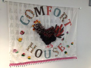 HenPowerProject's tweet photo. #MakingaMark exhibition opens to the public tomorrow @NCLAgeing Come and see the Hensioners creativity and feel henspired @Dementia_Hub https://t.co/JlKOo4iKjK