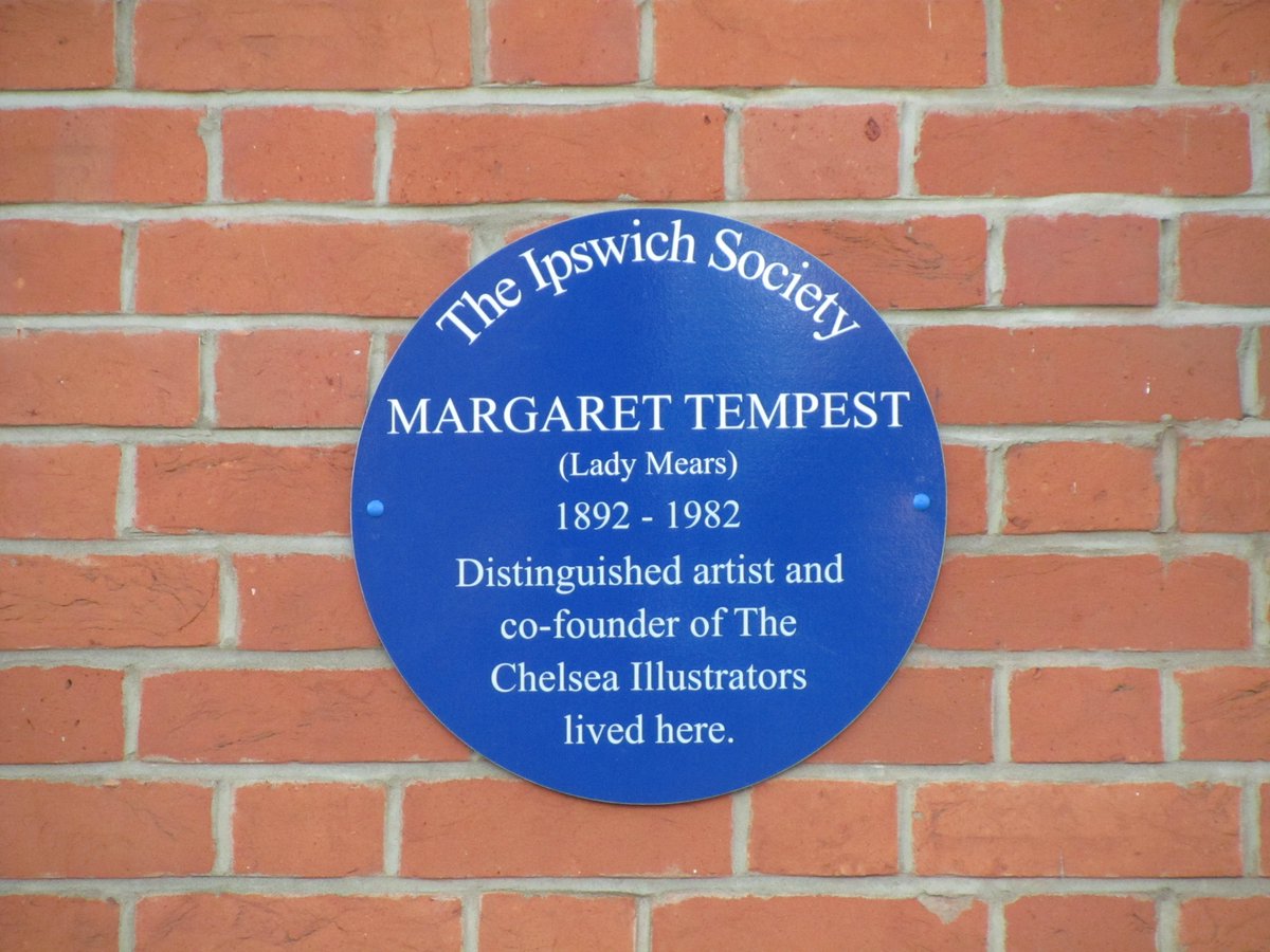 Smith45R's tweet photo. New blue plaque unveiled in Ipswich. Margaret Tempest illustrated the Little Grey Rabbit books by Alison Uttley. https://t.co/FgN7VoPhrv