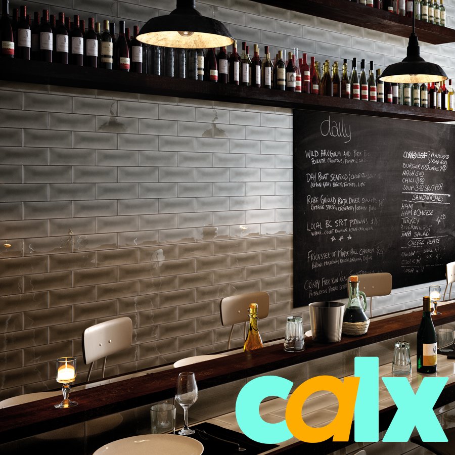 Classic metro brick-style #stoneware with a strong glaze that adds depth. Perfect for #kitchens, bathrooms, and commercial projects.