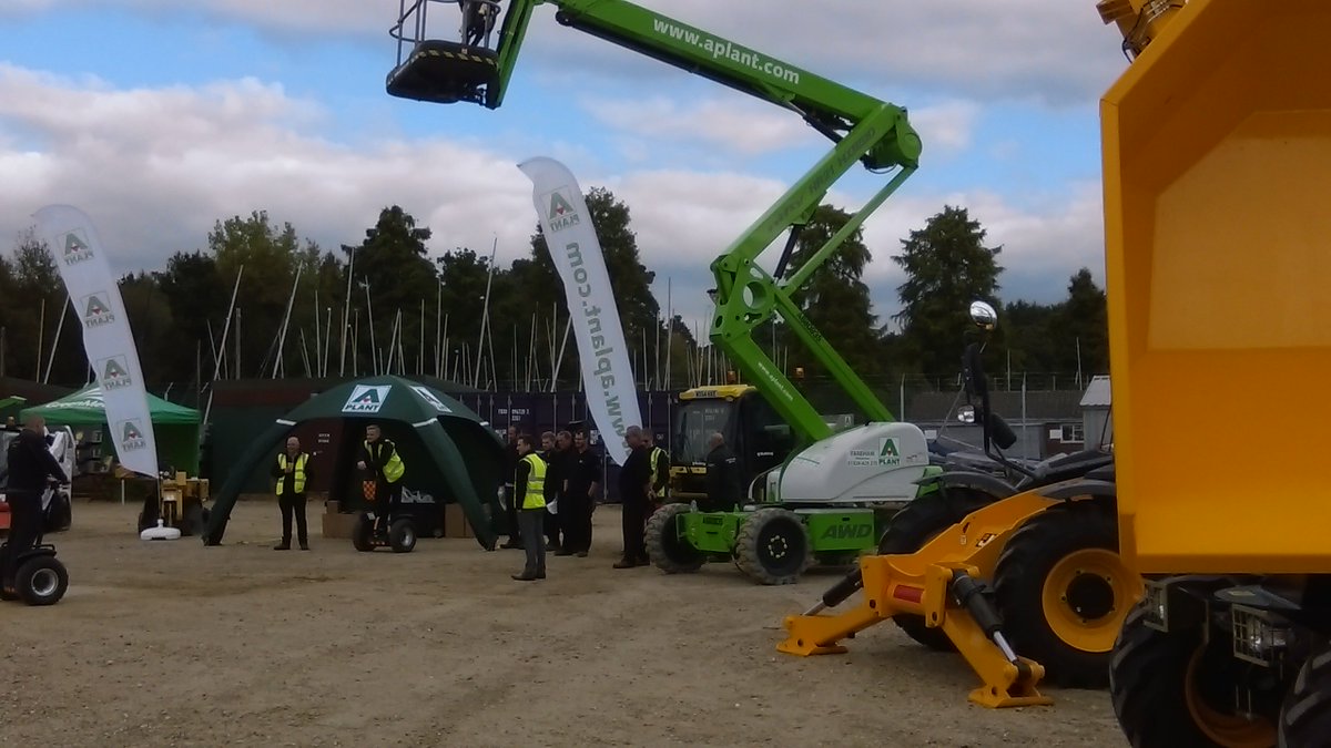 Proud to be part of the <a href="/EnvAgency/">Environment Agency</a> Challenge Day. #Niftylift, remote mowers, #segways, #gators, #pontoons, #drones &amp; more all in use!