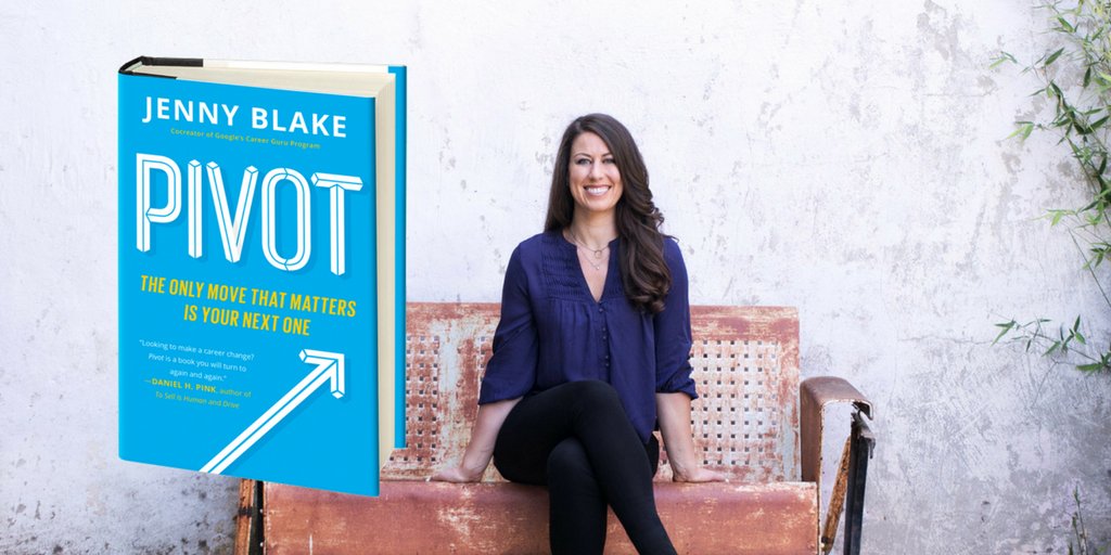 IYFNews's tweet photo. Don't miss our live webinar this Wed 10/12 with author @jenny_blake https://t.co/B3dSSgW1du #pivot #career https://t.co/vibEa68nuV