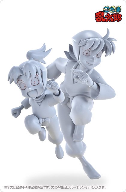 yuuki_miku's tweet photo. キャラグミンきり丸＆土井先生(ボークス)の原型載ってた。
...これはきり丸と一緒に飾らないとダメだな。
やっぱ肌には陰影付けない方がいいのかなー？
https://t.co/FvyzGC87x7 https://t.co/7glCAmwLRd